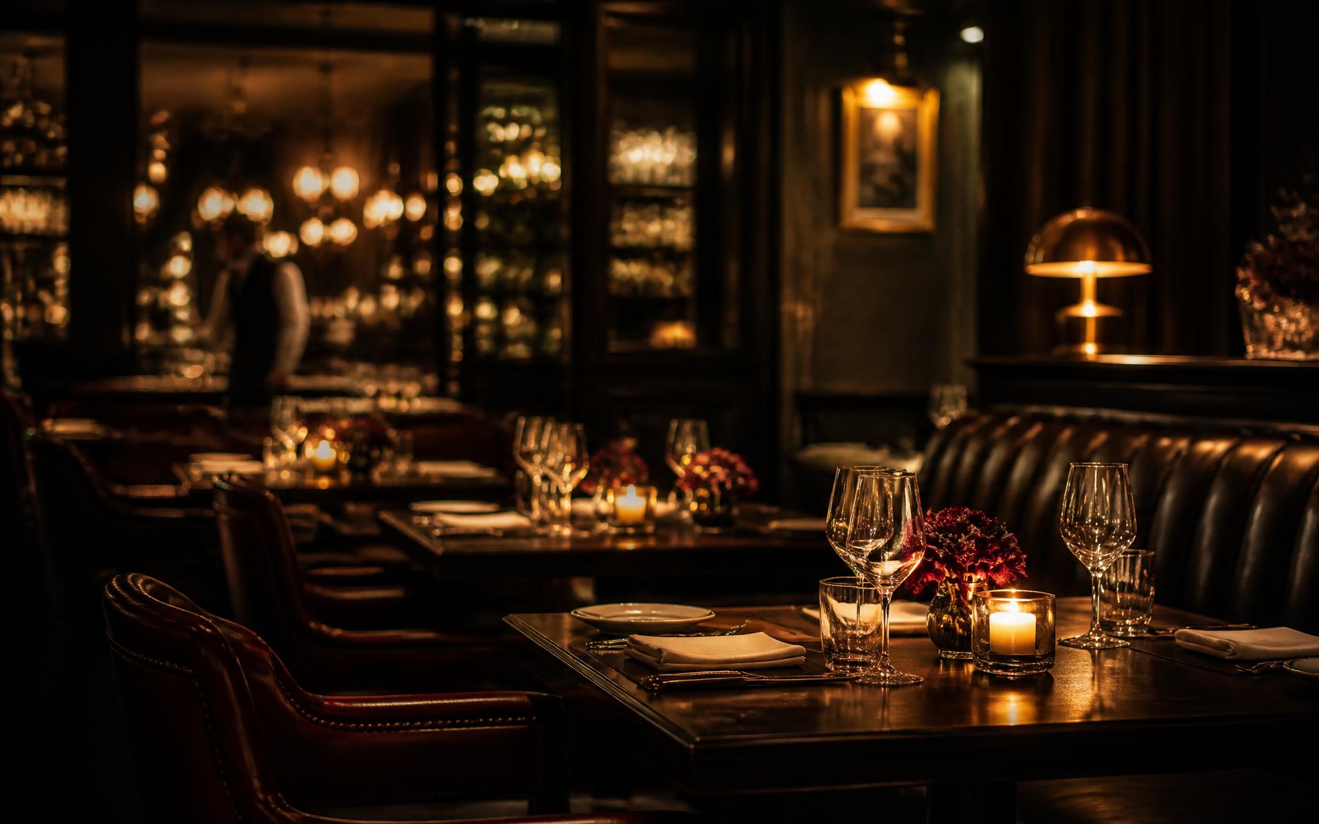 ECHO RESTO küünlavalgusega söögisaal Tallinnas
